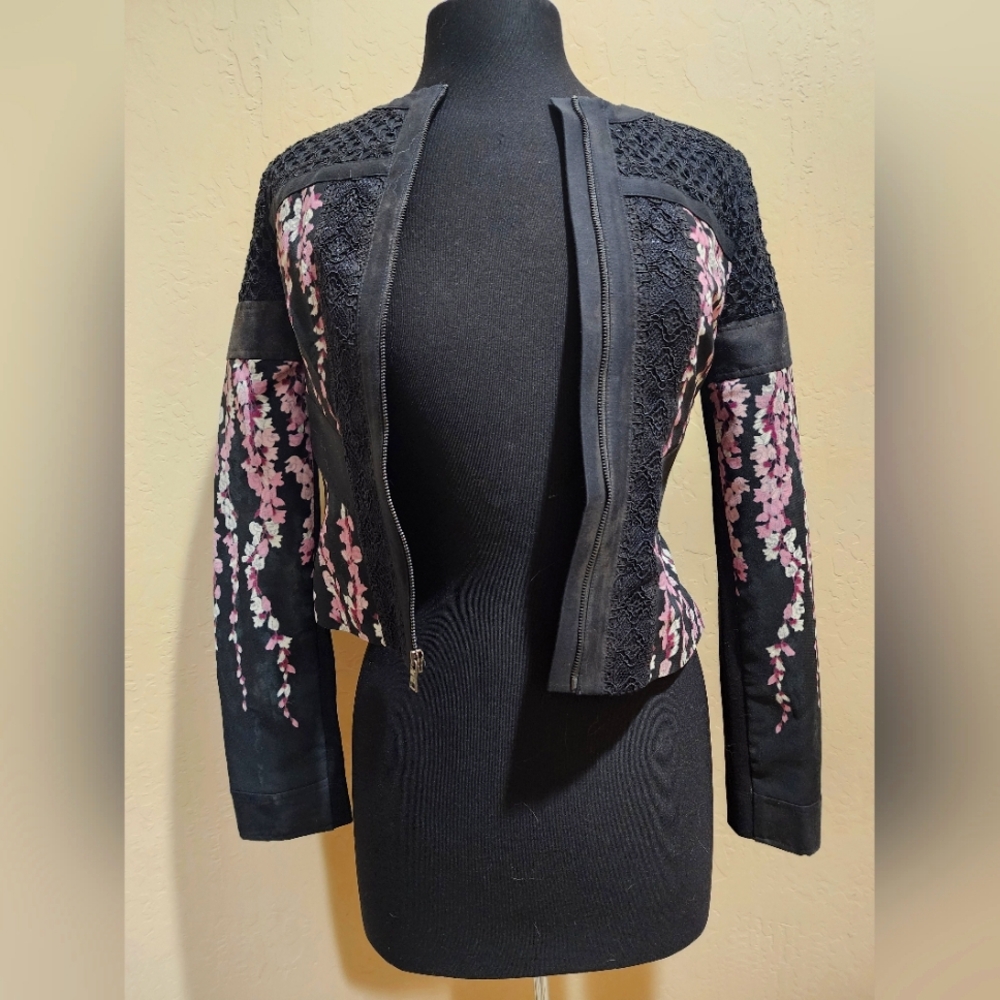 BCBG Max Azria Tarik Jacket Blossom NWT XS